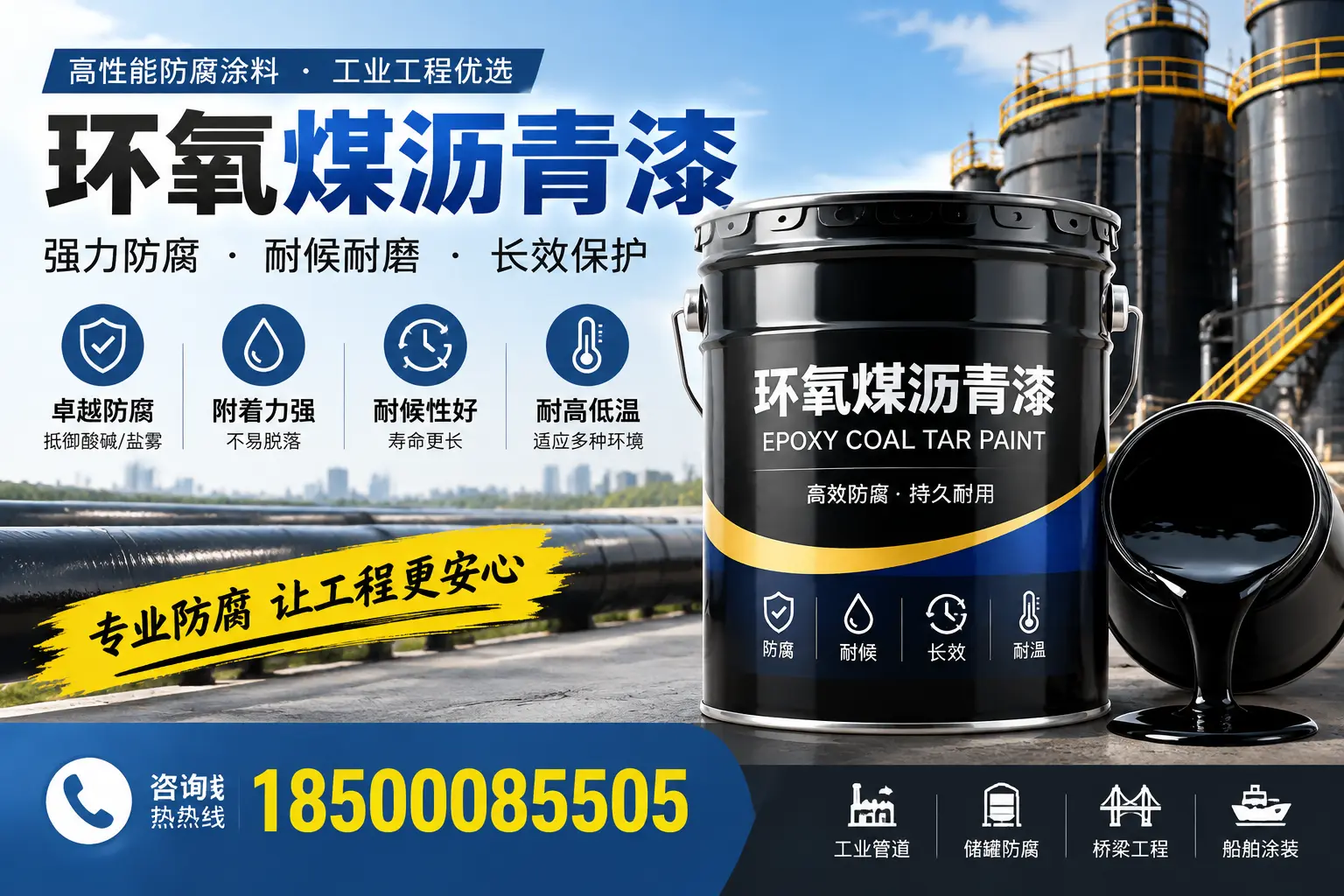 环氧煤沥青漆的施工方法与注意事项，确保在陇南顺利完成